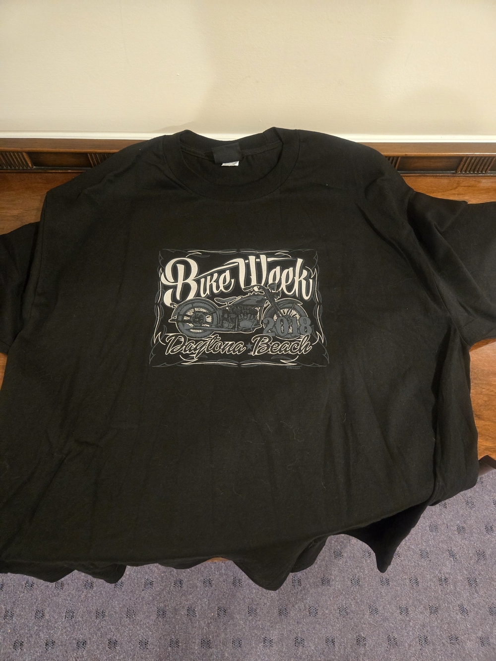 Bike Week Daytona Beach Graphic T-Shirt - Black
